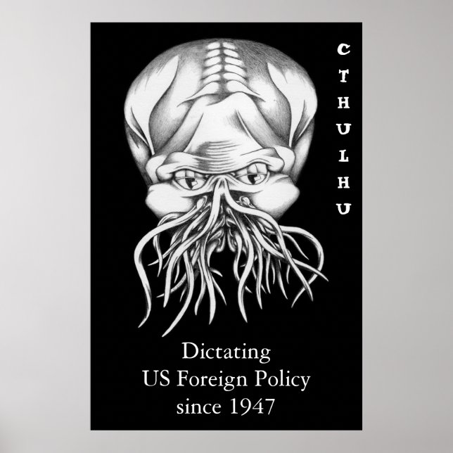 Cthulhu: USA:s utrikespolitik sedan 1947 Poster (Framsidan)