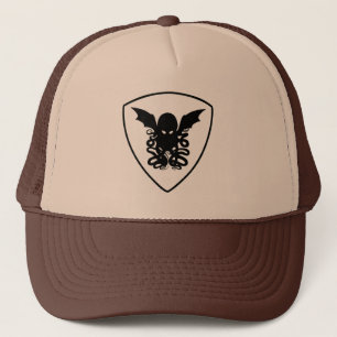 Cthulhu vapensköldtruckerkeps keps