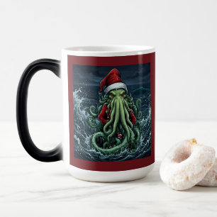 Cthulhu Yuletide-regering Lovecraft jul Magisk Mugg