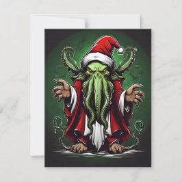 Cthulhu's Yuletide Reign: En fruktansvärd jul Julkort