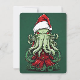 Cthulhu's Yuletide Reign: En fruktansvärd jul Julkort