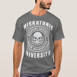 Cthulu och Lovecraft Miskatonic Universiteten T Shirt