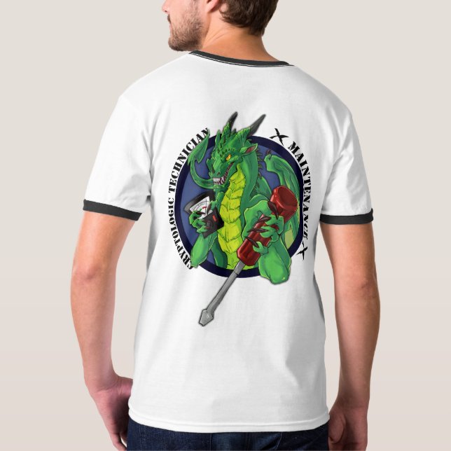 CTM enkelsidig T-tröja "för original-" design Tee (Baksida)