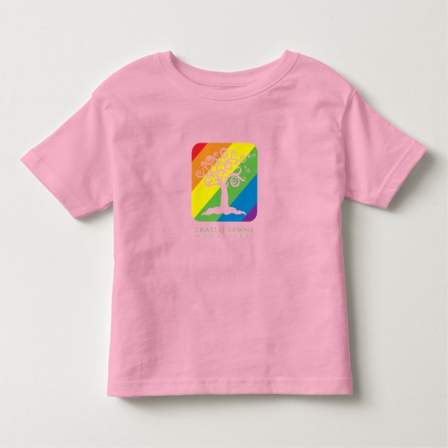 CTM Rainbow Logotyp Småbarn T Shirt (Framsida)