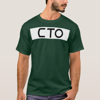 CTO BLACK T SHIRT
