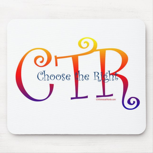 CTR-CHOOSE HÖGER MUSMATTA (Framsidan)