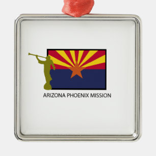 CTR FÖR ARIZONA PHOENIX BESKICKNING LDS JULGRANSPRYDNAD METALL