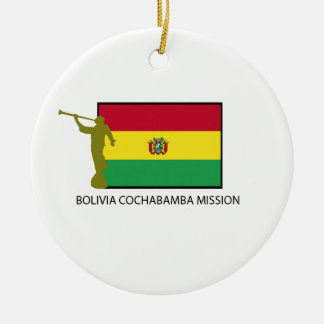 CTR FÖR BOLIVIA COCHABAMBA BESKICKNING LDS JULGRANSPRYDNAD KERAMIK