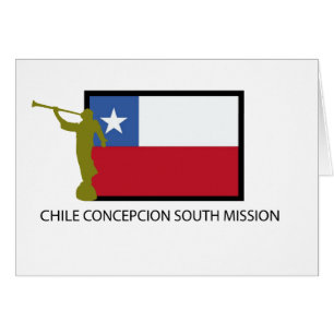 CTR för Chile Concepcion södra beskickning LDS Hälsningskort