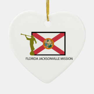 CTR FÖR FLORIDA JACKSONVILLE BESKICKNING LDS JULGRANSPRYDNAD KERAMIK
