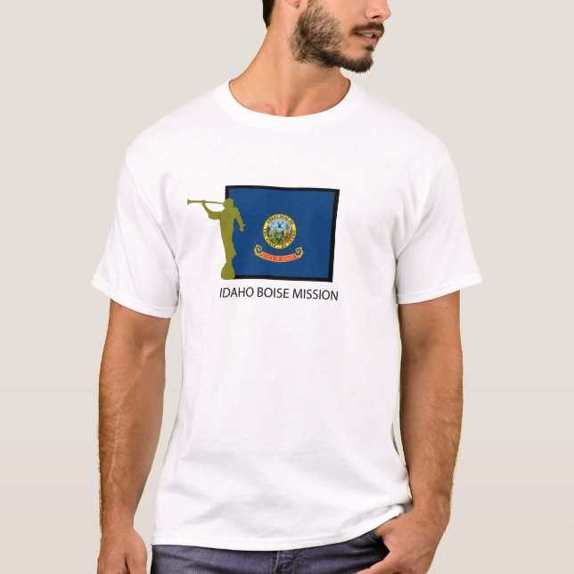 CTR FÖR IDAHO BOISE BESKICKNING LDS T-SHIRT (Framsida)