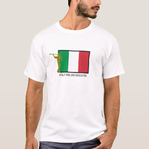CTR FÖR ITALIENMILAN BESKICKNING LDS TRÖJA