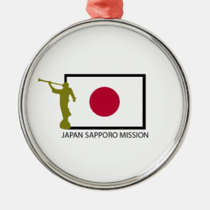CTR FÖR JAPAN SAPPORO BESKICKNING LDS JULGRANSPRYDNAD METALL