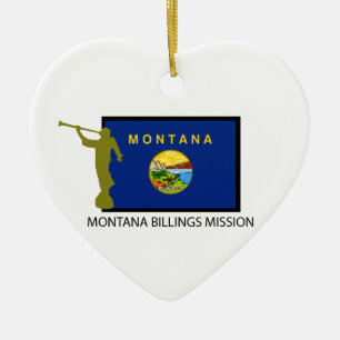 CTR FÖR MONTANA FAKTURERINGSBESKICKNING LDS JULGRANSPRYDNAD KERAMIK