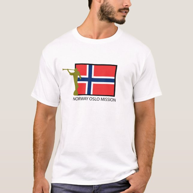 CTR FÖR NORGEOSLO BESKICKNING LDS T-SHIRT (Framsida)