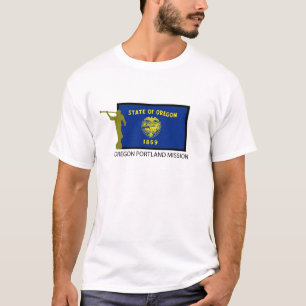 CTR FÖR OREGON PORTLAND BESKICKNING LDS T SHIRT
