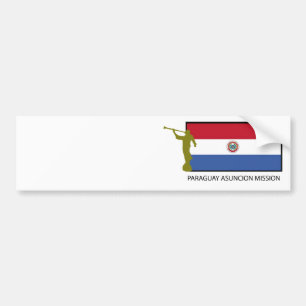 CTR för Paraguay Asuncion beskickning LDS Bildekal