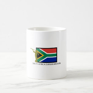 CTR FÖR SYDAFRIKA DURBAN BESKICKNING LDS KAFFEMUGG