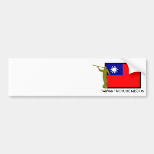 CTR FÖR TAIWAN TAICHUNG BESKICKNING LDS BILDEKAL