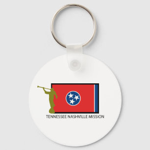 CTR FÖR TENNESSEE NASHVILLE BESKICKNING LDS NYCKELRING
