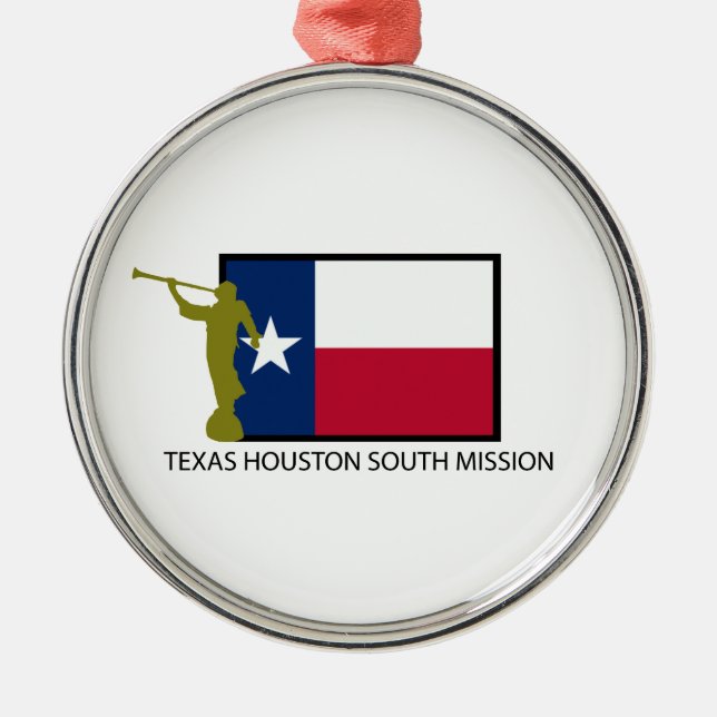 CTR FÖR TEXAS HOUSTON SUOTH BESKICKNING LDS JULGRANSPRYDNAD METALL (Framsidan)