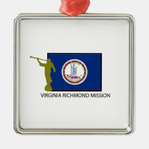 CTR FÖR VIRGINIA RICHMOND BESKICKNING LDS JULGRANSPRYDNAD METALL