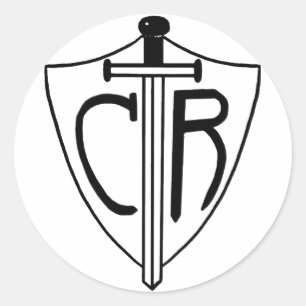 CTR Välj Höger Sword and Shield Runt Klistermärke