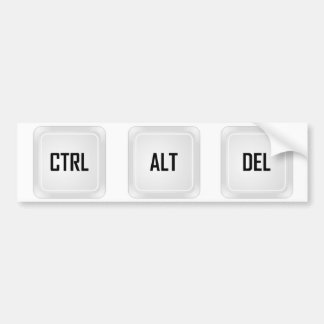 Ctrl Alt Del Bildekal