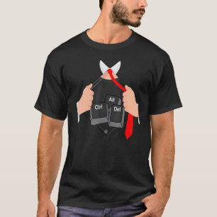 Ctrl Alt Del I Dator Häckare Kod Hacking Det Pro T Shirt
