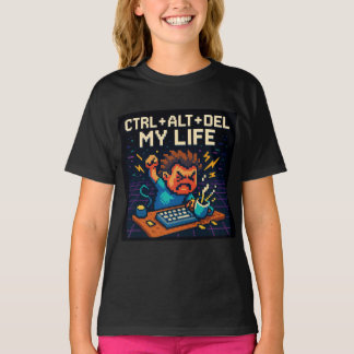 CTRL - ALT - DEL MITT LIV T-Shirt