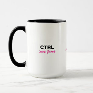 Ctrl Alt Del Motivational Ord Quote Mugg