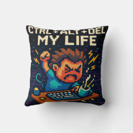 CTRL - ALT - DEL MY LIFE T-SHIRT KUDDE