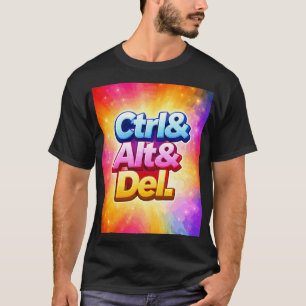 ctrl alt del nörd t shirt