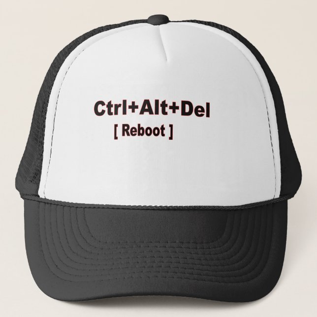 ctrl+alt+del Reboot Keps (Framsida)