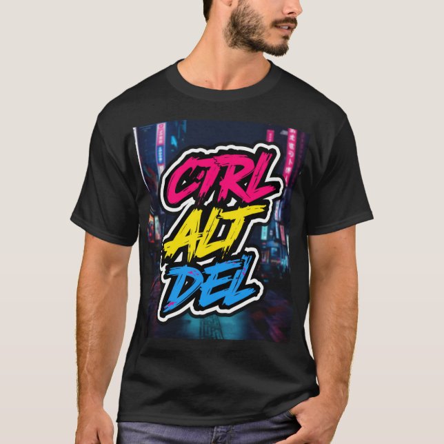 CTRL ALT DEL T SHIRT (Framsida)