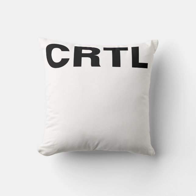 Ctrl Alt Del Uppsättning Kudde (Framsida)
