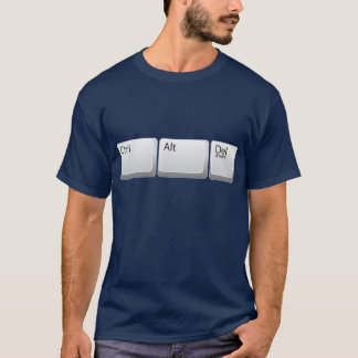 Ctrl + Alt + Delaware T-tröja Tee Shirt