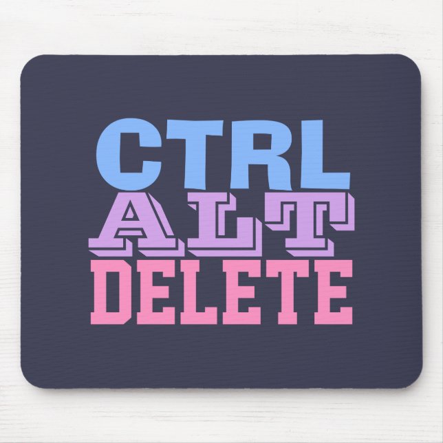 CTRL ALT DELETE MUSMATTA (Framsidan)