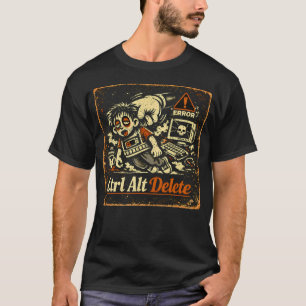 Ctrl Alt Delete – Omstart Liv Teknik Humor T-shirt
