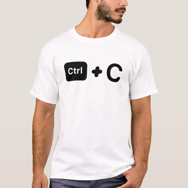 CTRL C CTRL V/Matchande familj/Pappa Mamma och mig T Shirt (Framsida)