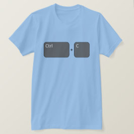 Ctrl + C Kopiera Tee Shirt