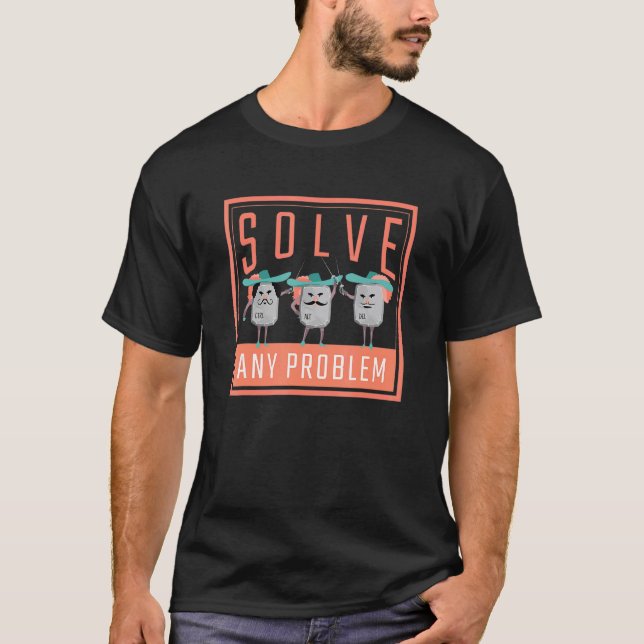 Ctrl Inspirerad Alt Relaterad Ta Bort Design T Shirt (Framsida)