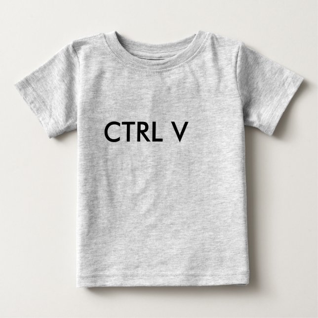 CTRL V T-SHIRT (Framsida)