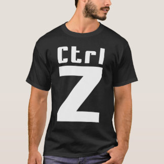 Ctrl Z T Shirt