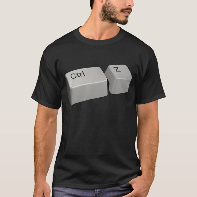 Ctrl Z T Shirt (Framsida)