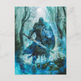 Cú Chulainn ’Celtic Heroic Warrior of Ulster Vykort