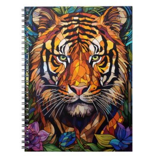 Cuaderno Animales En Arte Vitral Anteckningsbok