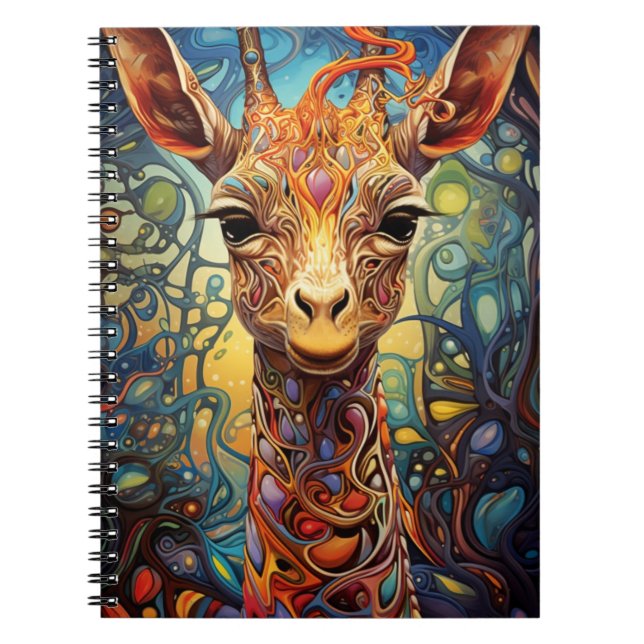 Cuaderno Animales En Arte Vitral Anteckningsbok (Framsidan)