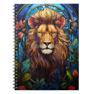 Cuaderno Animales En Arte Vitral Anteckningsbok