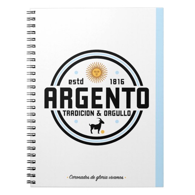 Cuaderno Argento Anteckningsbok (Framsidan)